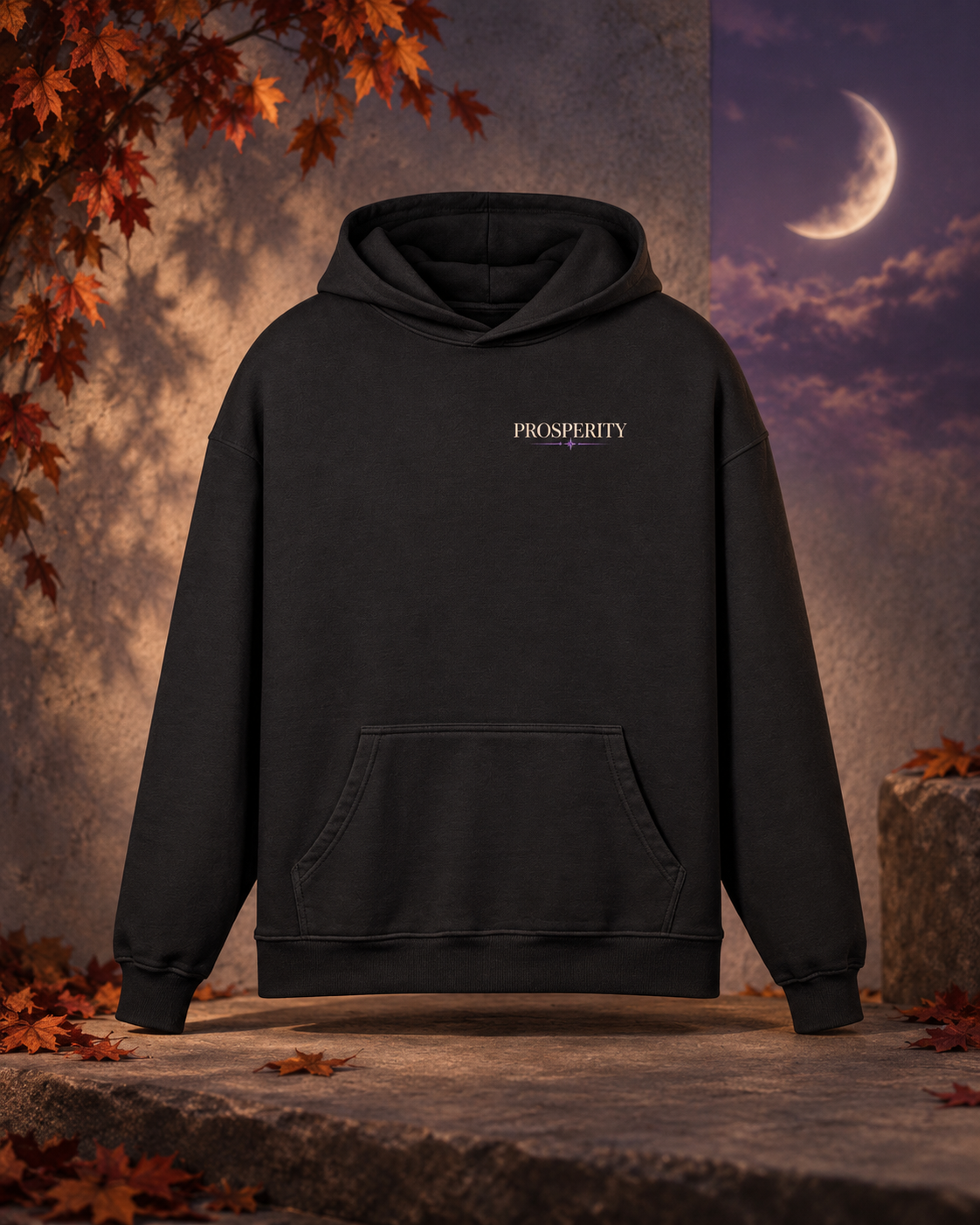 Prosperity Moonlit Fall Hoodie