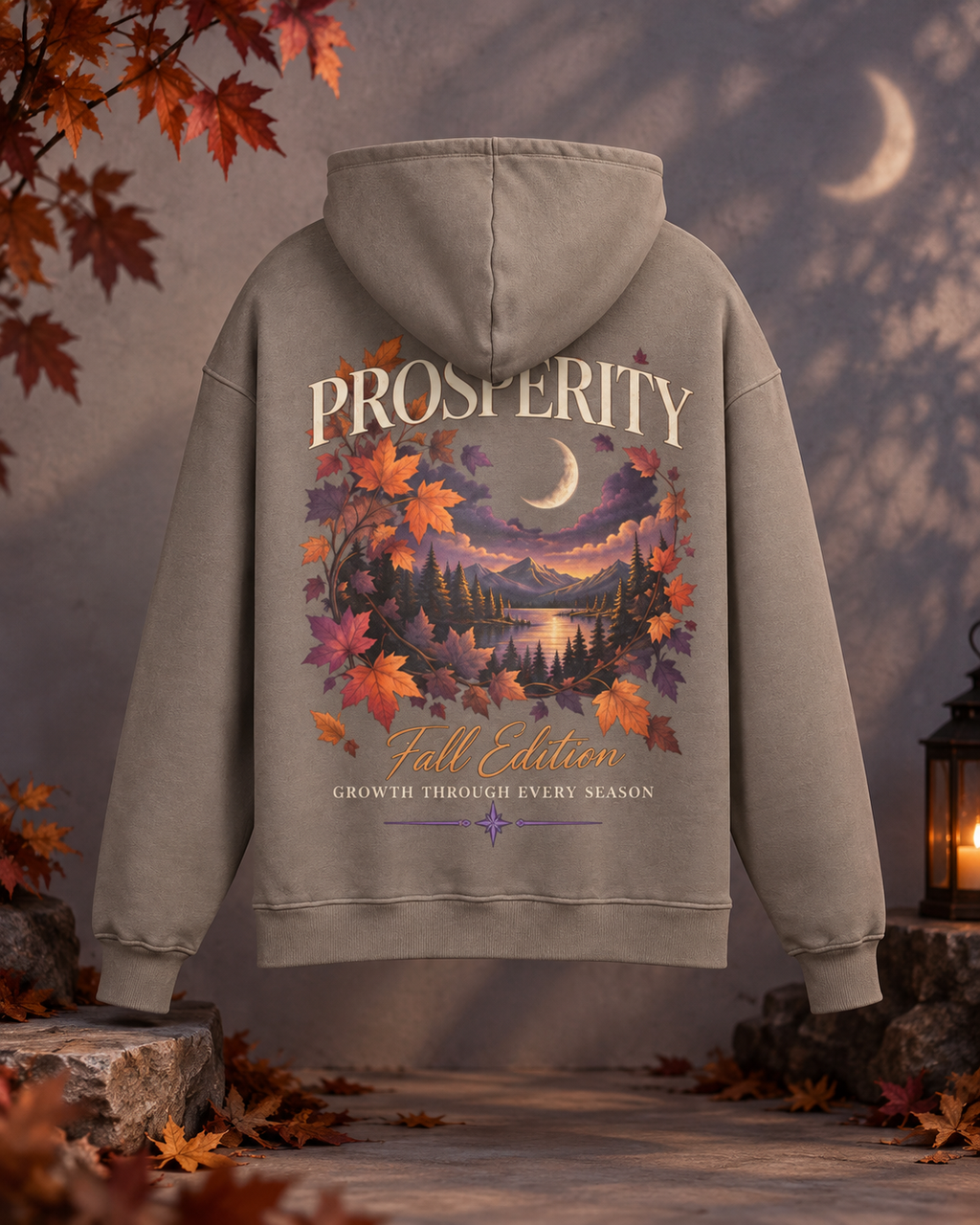 Prosperity Moonlit Fall Hoodie