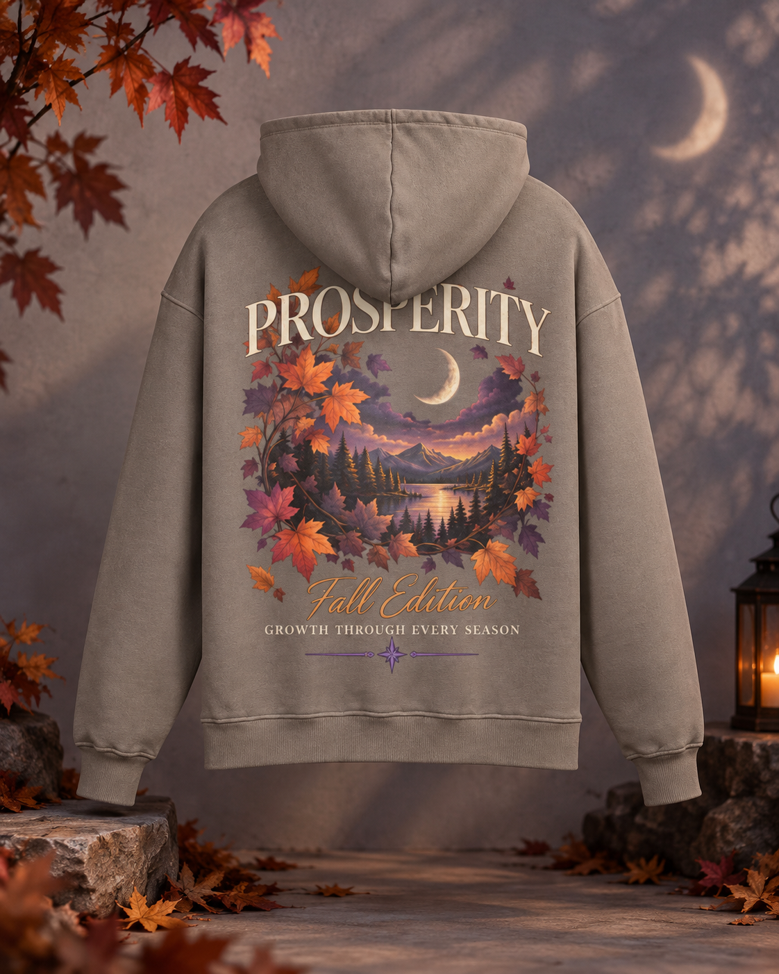 Prosperity Moonlit Fall Hoodie