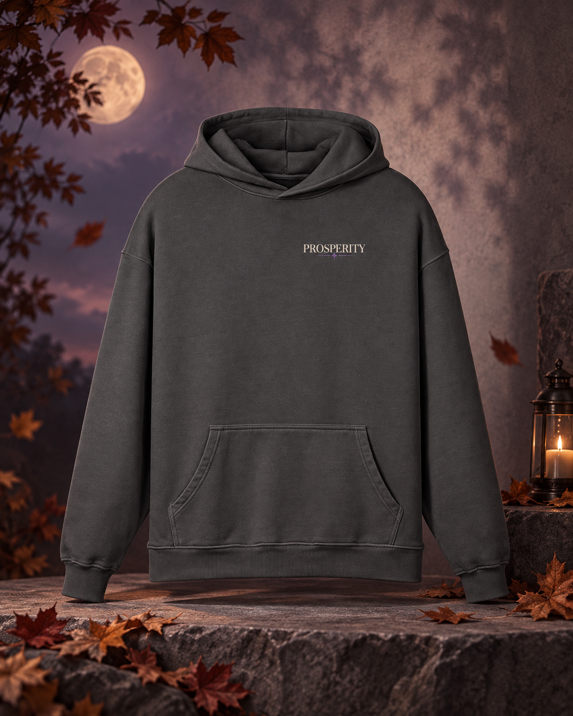 Prosperity Moonlit Fall Hoodie